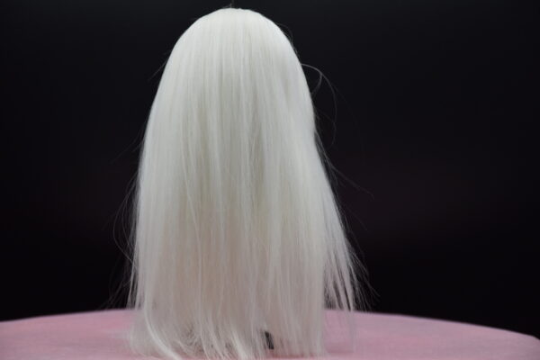 "Snowflake" - White alpaca wig - Image 2