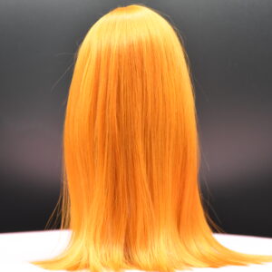 “Blood orange” – orangered Alpaca Wig