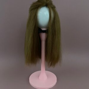 “Chocolate Chip” – light brown voluminous alpaca wig