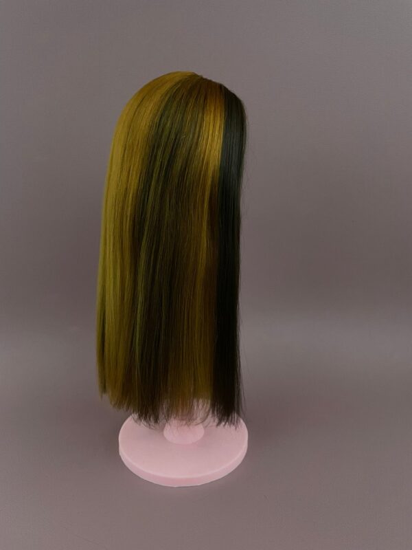 "Polychloros" - Orange brown highlighted alpaca wig - Image 4