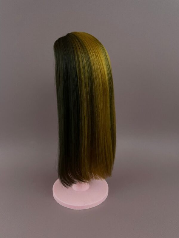 "Polychloros" - Orange brown highlighted alpaca wig - Image 2