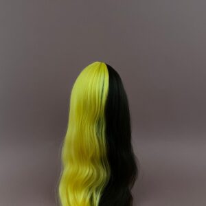 “Yellow Pumpkin in brown” – Yellow brown Alpaca Wig 1:6