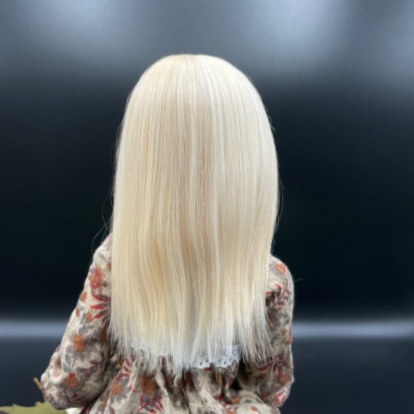 BJD Perücke passend für Bimong/Littlefee Alpaka "Honeymoon" Blond – Bild 6