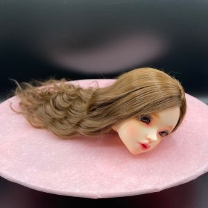 BJD Wig fits for SD Feeple60 – Alpaca – “Nature Hazelnut” brown