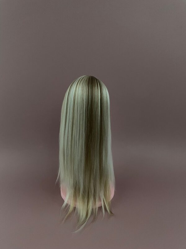 "Soft Milky Nougat" - Blond-brown BJD alpaca wig - 1/6 - Image 3