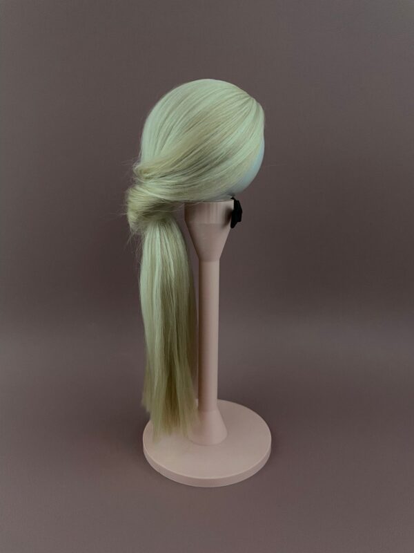 "Vanilla Cream" - Mixed blonde BJD alpaca wig - 1/4 - Image 2