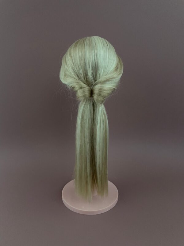 "Vanilla Cream" - Mixed blonde BJD alpaca wig - 1/4 - Image 3