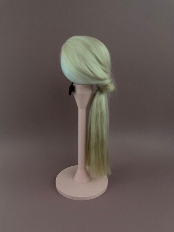 "Vanilla Cream" - Mixed blonde BJD alpaca wig - 1/4 - Image 4