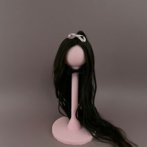 “Brownie waves” – Brown BJD alpaca wig – 1/6