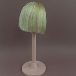 “Light Lepidoptera” – Blonde BJD alpaca wig – 1/4